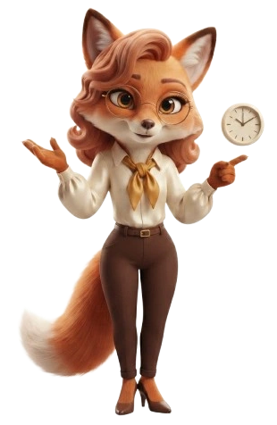 Zina avec une horloge, réduire les rendez-vous manqués